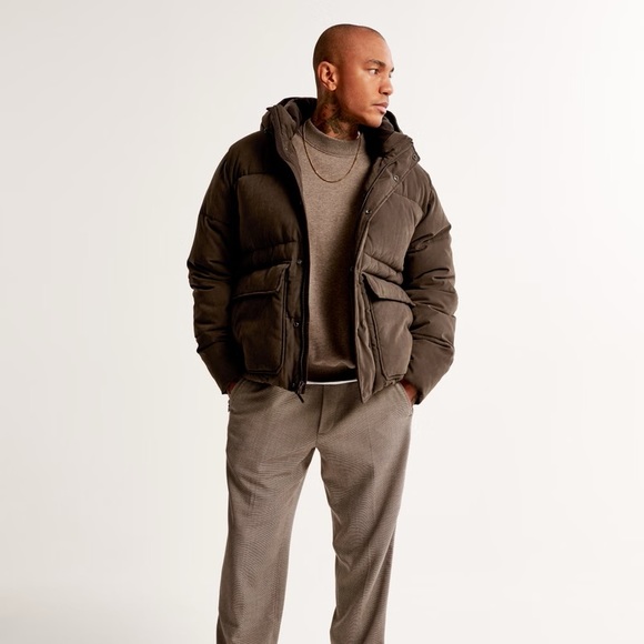 Abercrombie & Fitch | Hooded Ultra Utility Puffer - Picture 3 of 9